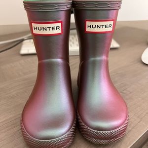 Toddler Hunter boots size 4 - excellent condition